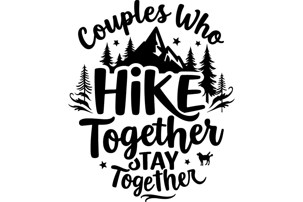 Hiking T-Shirt Quote Bundle, an Object Graphic by jahid234 (Photo 9 of 11)