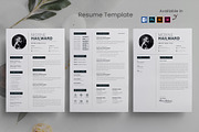 Resumes Template, a Resume Template by Cristal Pioneer (Thumbnail 1 of 8)