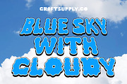Colence Blur, a Sans Serif Font by Craft Supply Co. (Thumbnail 3 of 8)