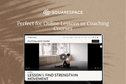 Squarespace Yoga Website Template, a Squarespace Template by Sofia Designs (Thumbnail 5 of 9)