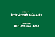 Rufing, a Sans Serif Font by twinstd (Thumbnail 10 of 11)