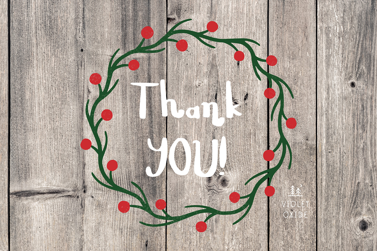Rustic Christmas Set, a Graphic by VioletOxide (Photo 13 of 13)