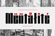 CS Vagabond – Condensed Font, a Sans Serif Font by Craft Supply Co. (Thumbnail 7 of 8)