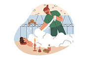 People in spa wellness salon set, a Healthcare Illustration by Good Studio (Thumbnail 3 of 10)