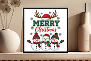 Merry Christmas Family PNG, an Illustration by Black Bird Studio (Thumbnail 4 of 4)