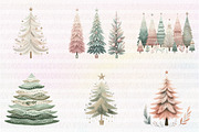 Boho Christmas Trees, an Illustration by CreationArt (Thumbnail 3 of 5)