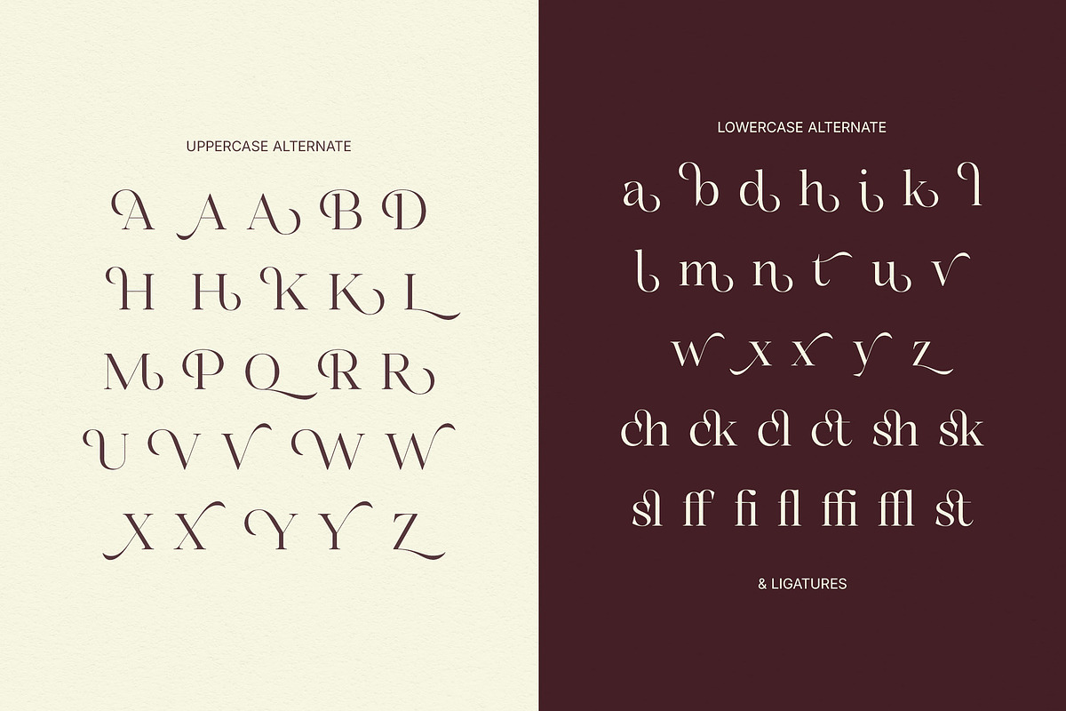Deluxer - Elegant Modern Serif, a Serif Font by Typia Nesia (Photo 3 of 16)