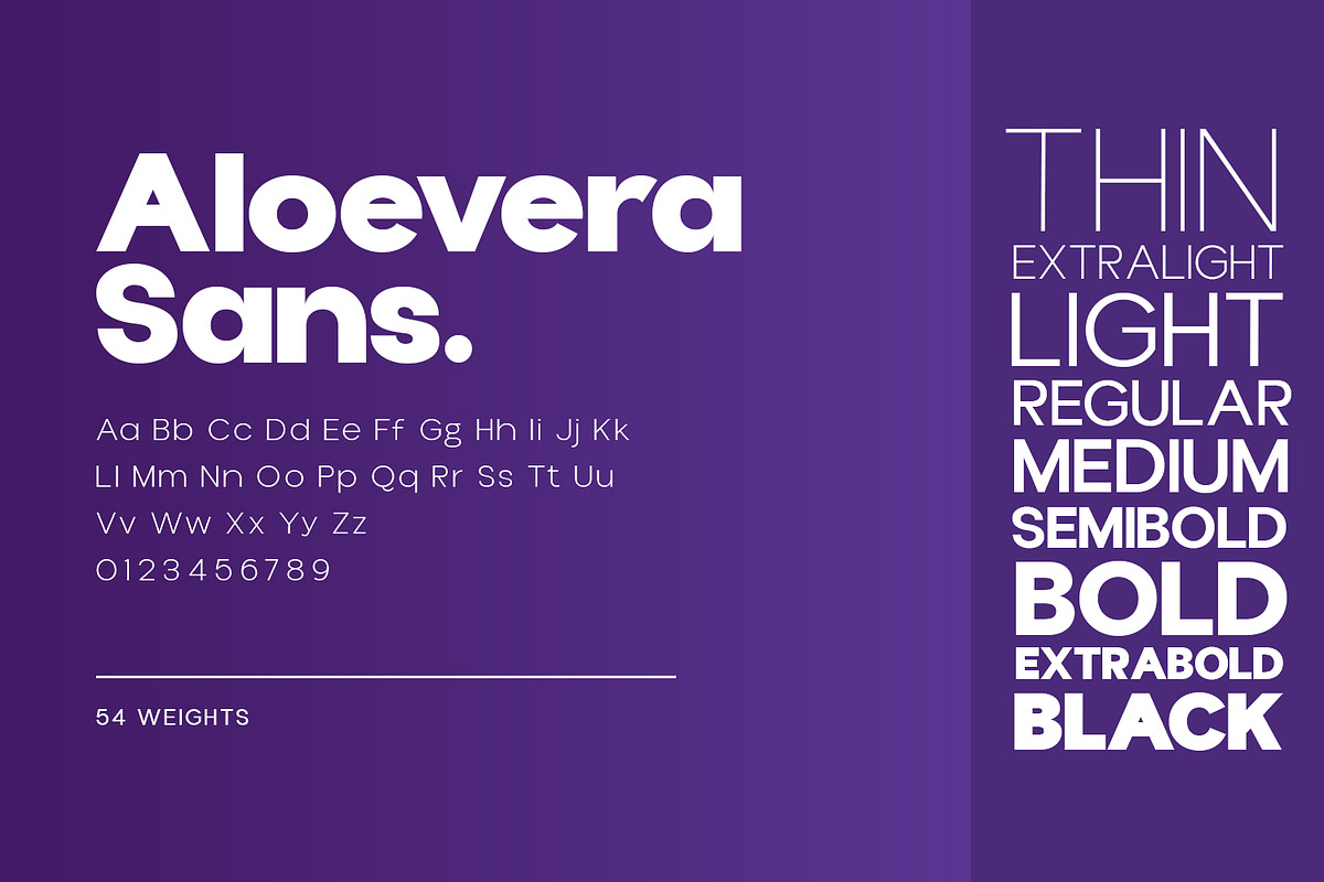 Aloevera sans, a Font by Design Stag (Photo 2 of 10)