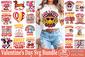 Valentine s Day SVG Bundle, an Object Graphic by DollarSmart