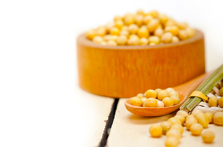 organic soya beans, a Food & Drink Photo by keko64