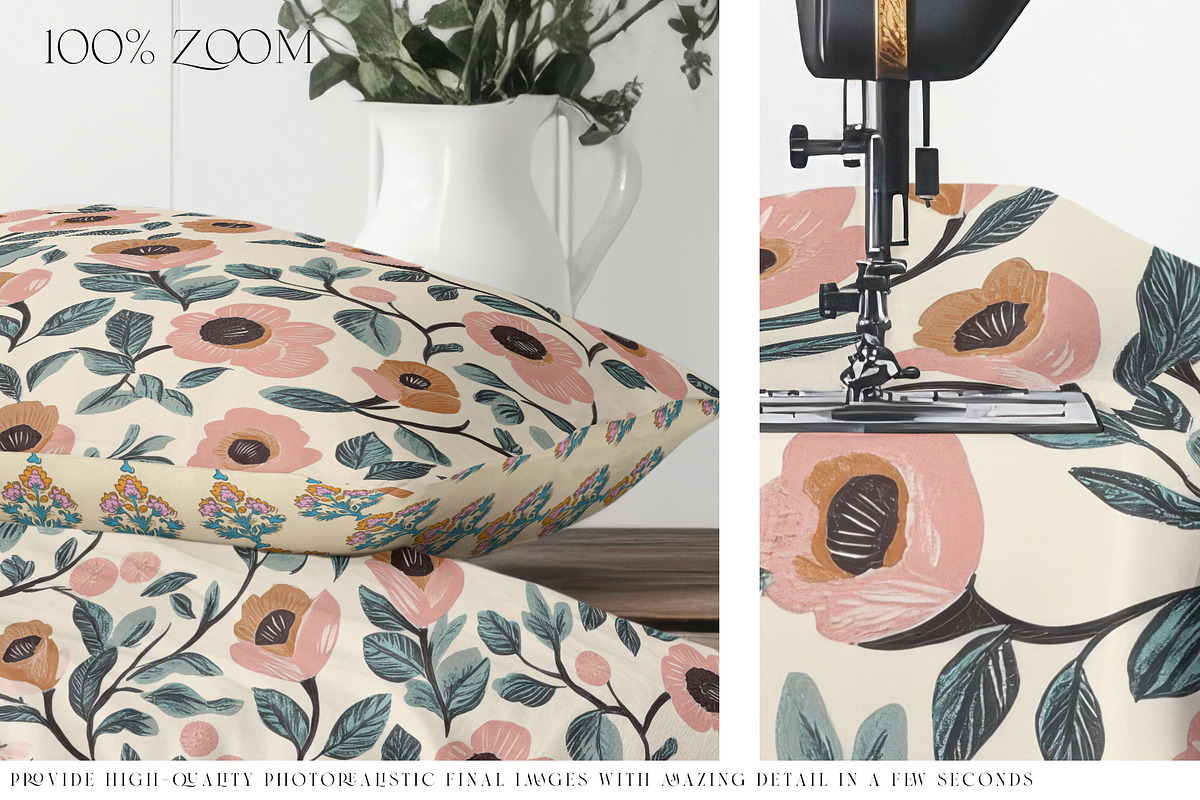 Cotton Cloth Sewing Mockups, a Merchandise Mockup by mock-ups (Photo 6 of 14)