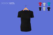 Blank shirt template for mock ups, a Photo by Clothing Templates (Thumbnail 3 of 5)