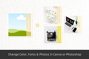 Yellow - 18 Instagram Templates, a Social Media Template by Annemiek van Luinen (Thumbnail 5 of 8)