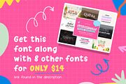 Lost Love Serif Font, a Serif Font by Lollipop Hand Drawn (Thumbnail 8 of 9)