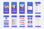 Mobile App UI Kit Template, a Templates & Theme by alexdndz (Thumbnail 20 of 21)