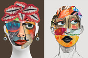 The Face Collage, an Object Graphic by Graphicdome (Thumbnail 7 of 21)