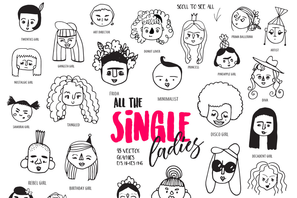 All the single ladies, an Object Graphic by SimpleThings (Photo 2 of 6)