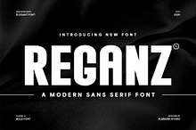 Reganz - A Modern Sans Serif Font