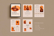 Influencer Media Kit Canva Template, a Templates & Theme by Sierra Creative Studio (Thumbnail 4 of 7)