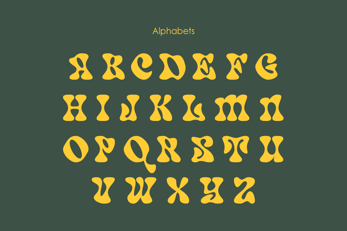 Sydney North Coast Bubble Retro Font, a Serif Font by Muntab_Art (Photo 9 of 10)