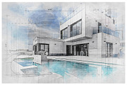 House Concept Sketch Art Effect, an Action Add-On by MRI STUDIO (Thumbnail 26 of 29)