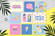 Good Vibes Summer Set, a Person Illustration by Bosotochka♥Art (Thumbnail 4 of 8)