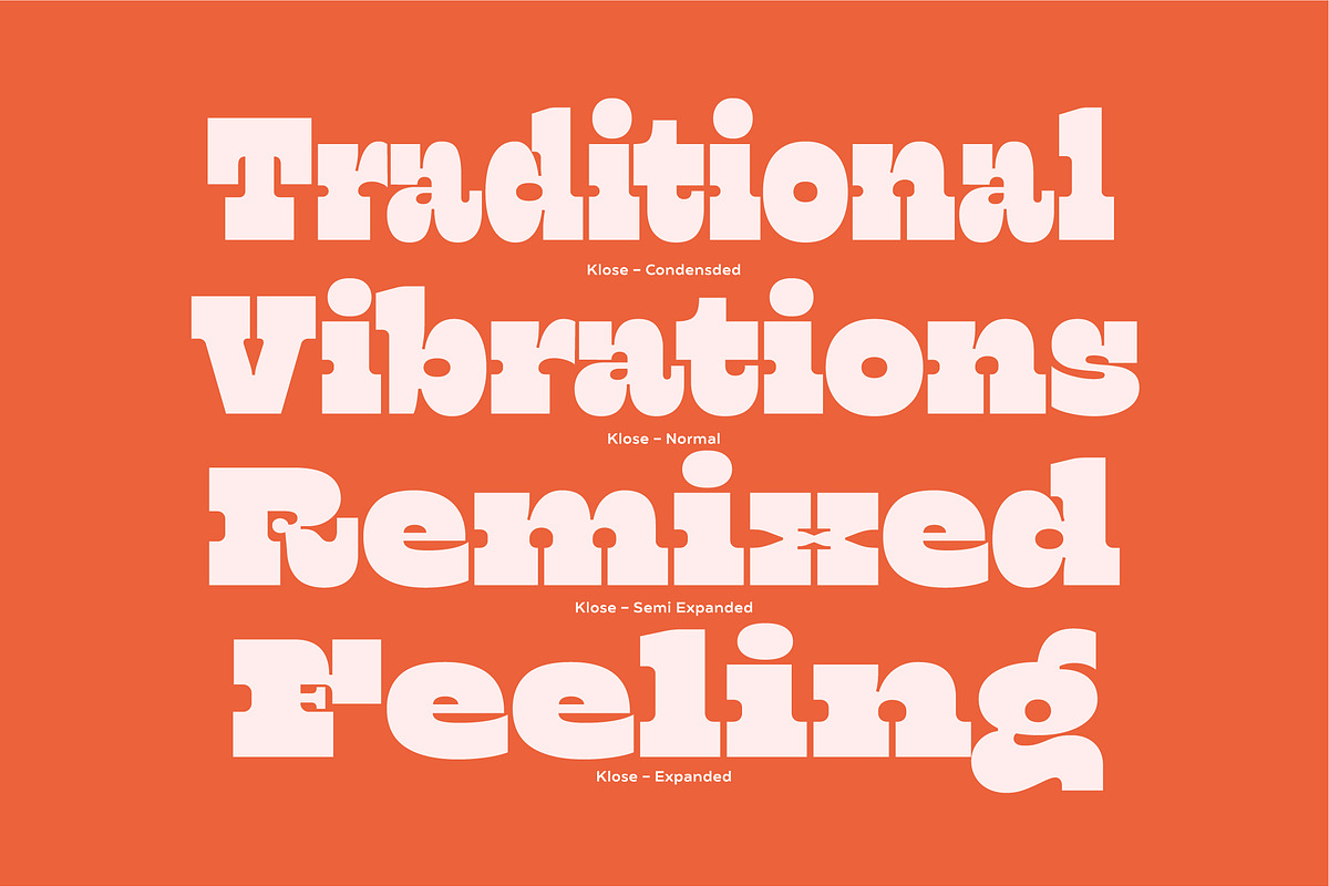50% Off Klose Slab Font Family, a Font by Sundance Tipografia (Photo 8 of 11)