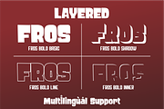 FROS BOLD, a Font by Dumadistyle (Thumbnail 2 of 6)