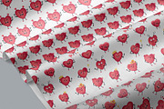Cute Heart Characters & Patterns, an Object Graphic by IRSYART (Thumbnail 5 of 11)