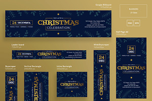 Banners Pack Christmas Celebration