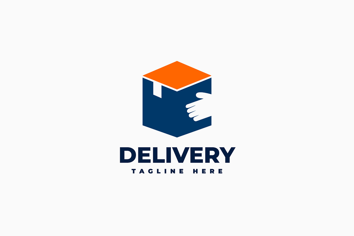 Delivery Box Logo, a Branding & Logo Template by Zeer Graphic (Photo 1 of 2)