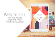 Boho Babe InDesign Ebook Template, a Presentation Template by Coral Antler (Thumbnail 2 of 3)
