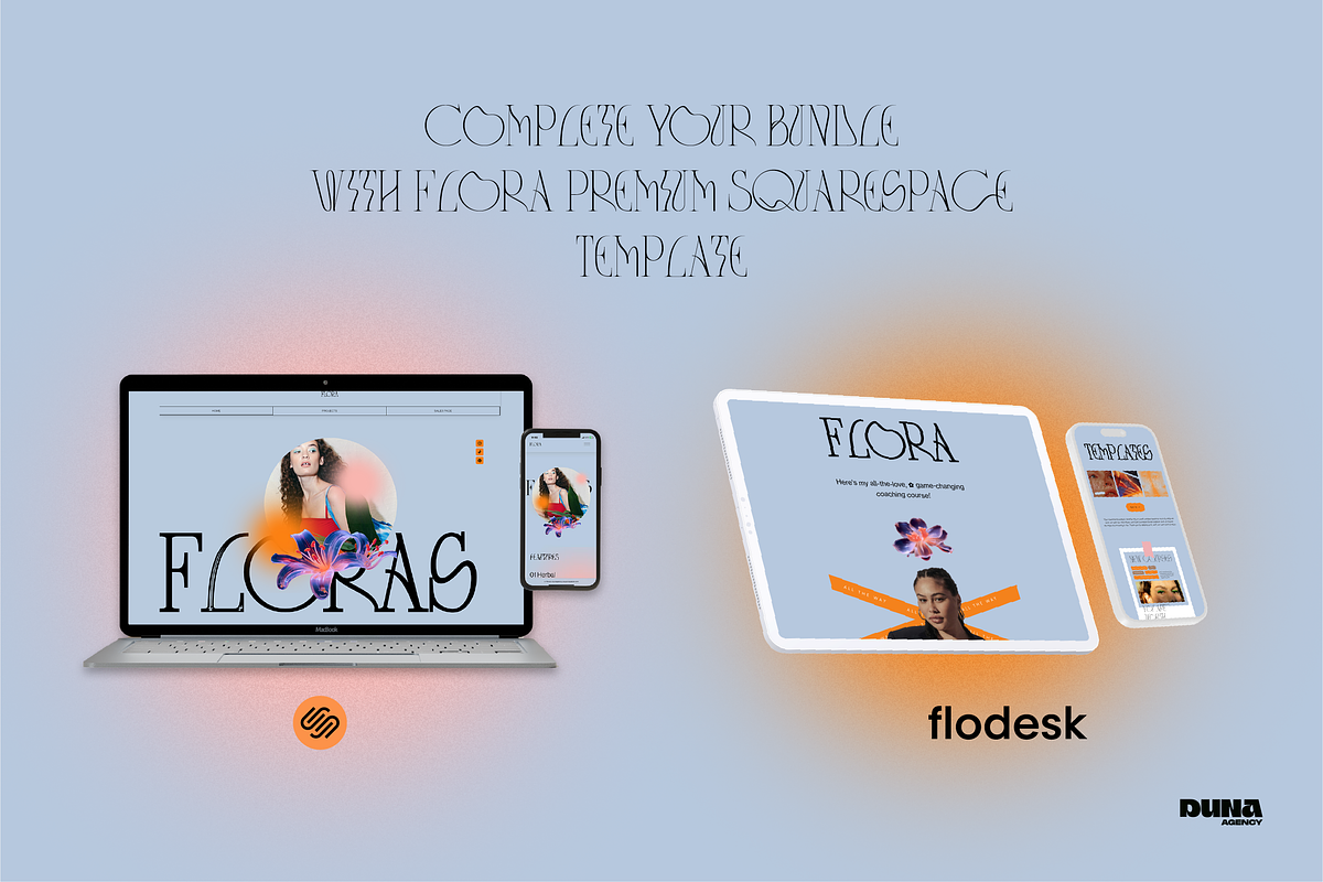 Flodesk Email Newsletter - FLORA, a Templates & Theme by dunagency (Photo 6 of 6)