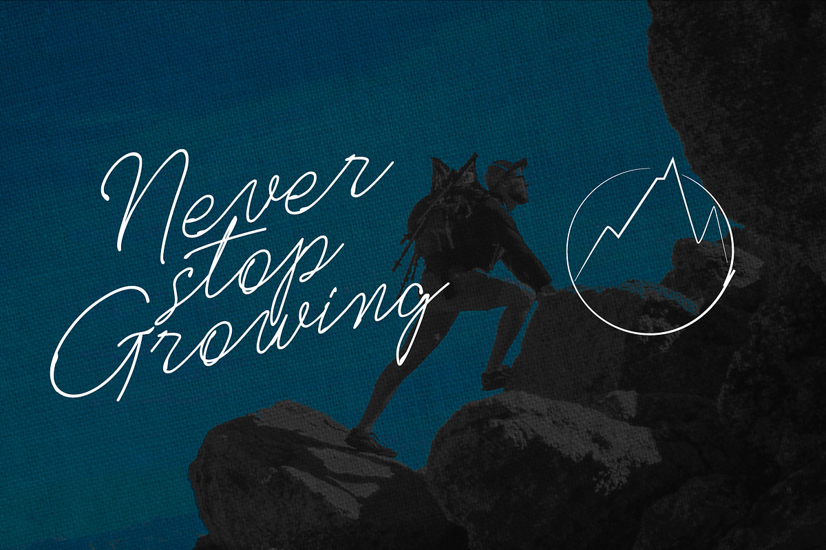 Bluekendy, a Script Font by Drizy (Photo 6 of 9)