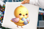 Whimsical Valentine Birds Clipart, an Illustration by SinaCreation (Thumbnail 7 of 11)
