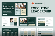 Executive Leadership Powerpoint, a Presentation Template by Sixtemp (Thumbnail 1 of 3)
