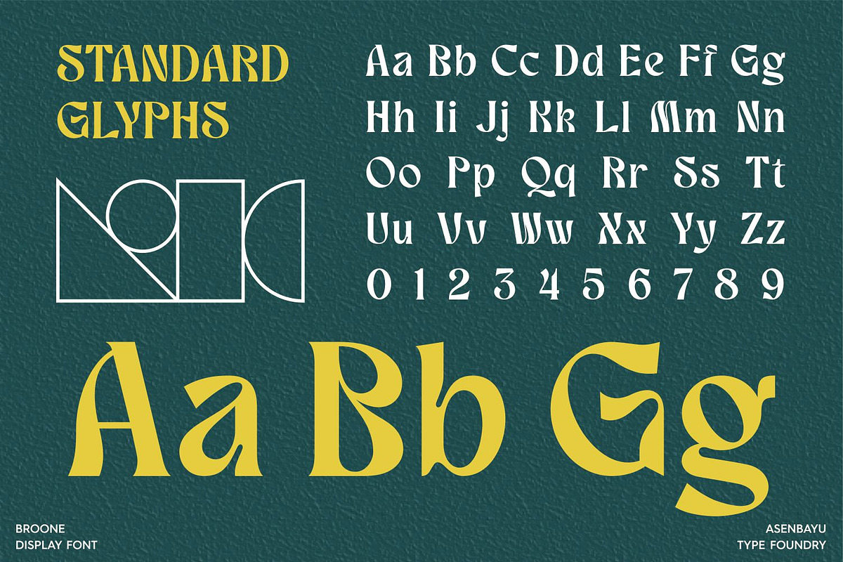 Broone Font, a Serif Font by Asenbayu (Photo 5 of 13)