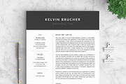 Resume/CV - The Kelvin, a Resume Template by CreativeLandStudio (Thumbnail 5 of 8)