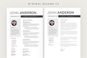 Modern Resume Template CV, a Resume Template by Pixelpick (Thumbnail 2 of 4)