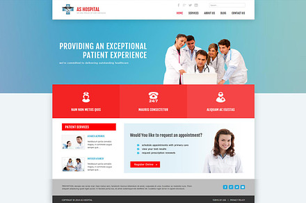 AS Hospital - Medical Joomla Theme