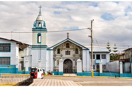 Church of Jauja, the region of Junin, an Architecture Photo by Leonid Andronov