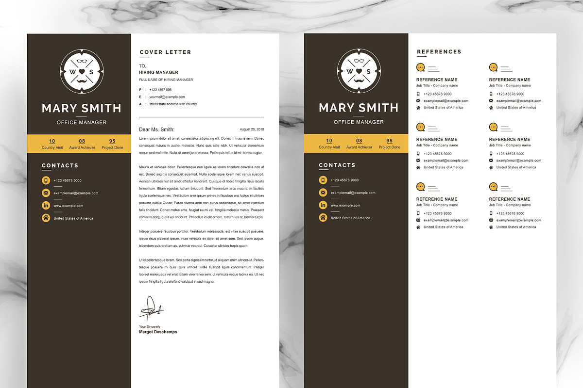 JOB WINNING RESUME - 50 TEMPLATES, a Resume Template by ResumeInventor (Photo 127 of 184)
