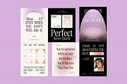 Motivational Quotes Instagram Pack, a Social Media Template by fakhroo (Thumbnail 3 of 4)