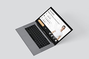Folded Business Card Representative, a Business Card Template by TheFeture (Thumbnail 3 of 5)
