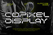 Copixel - Futuristic Font, a Sans Serif Font by limitype (Thumbnail 1 of 11)