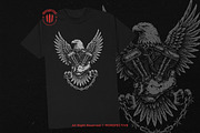 10 Bundle Dark Art Eagle Engine Bird, an Illustration by Morspective (Thumbnail 2 of 7)