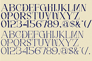 452B Sparked Font, a Serif Font by 177Studio (Thumbnail 7 of 8)