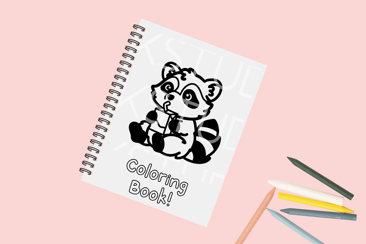 Raccoons SVG Illustrations, an Animal Illustration by HalieKStudio (Photo 5 of 9)