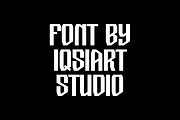 Exprons - Futuristic Space Font, a Sans Serif Font by Iqsiart Studio (Thumbnail 4 of 7)