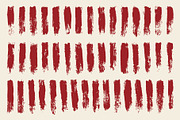 Set of Abstract Grunge Brush Strokes, a Brush Add-On by Warm Snow (Thumbnail 5 of 6)